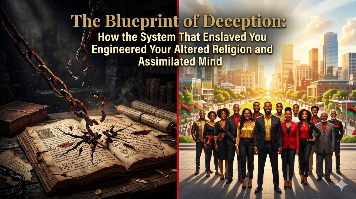The Blueprint of Deception: How the System That Enslaved You Engineered Your Altered Religion and Assimilated Mind